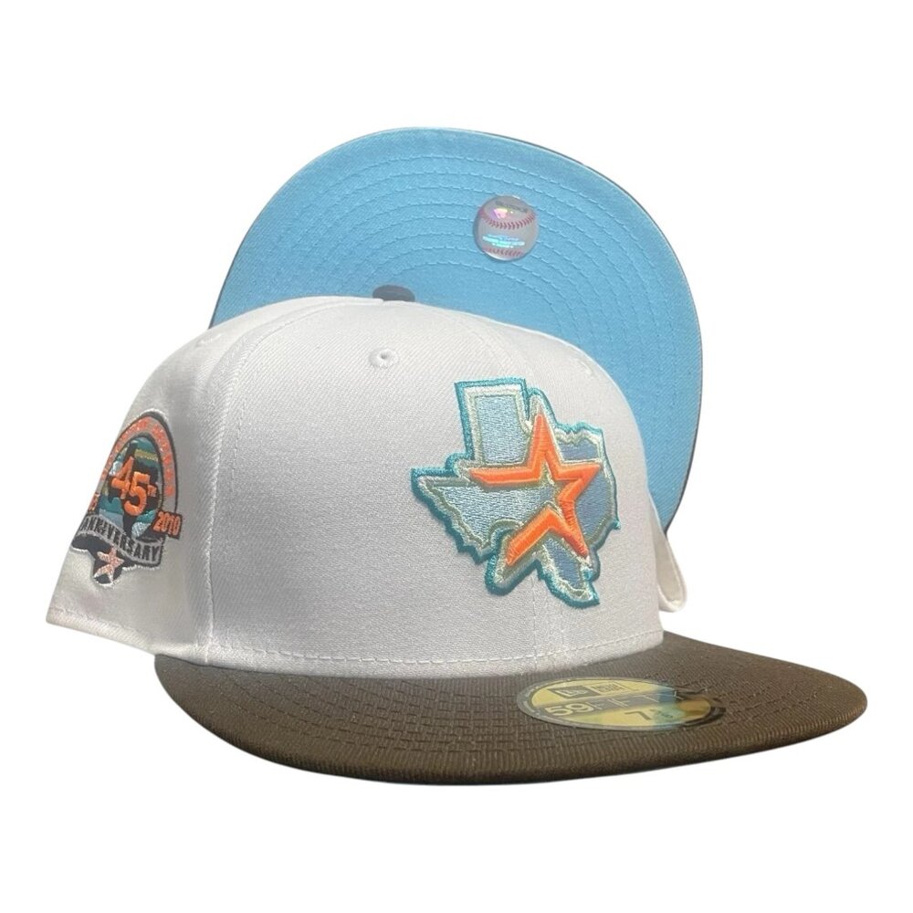 New Era Houston Astros Digital Haven Fitted Hat 59FIFTY Cap 45 Years